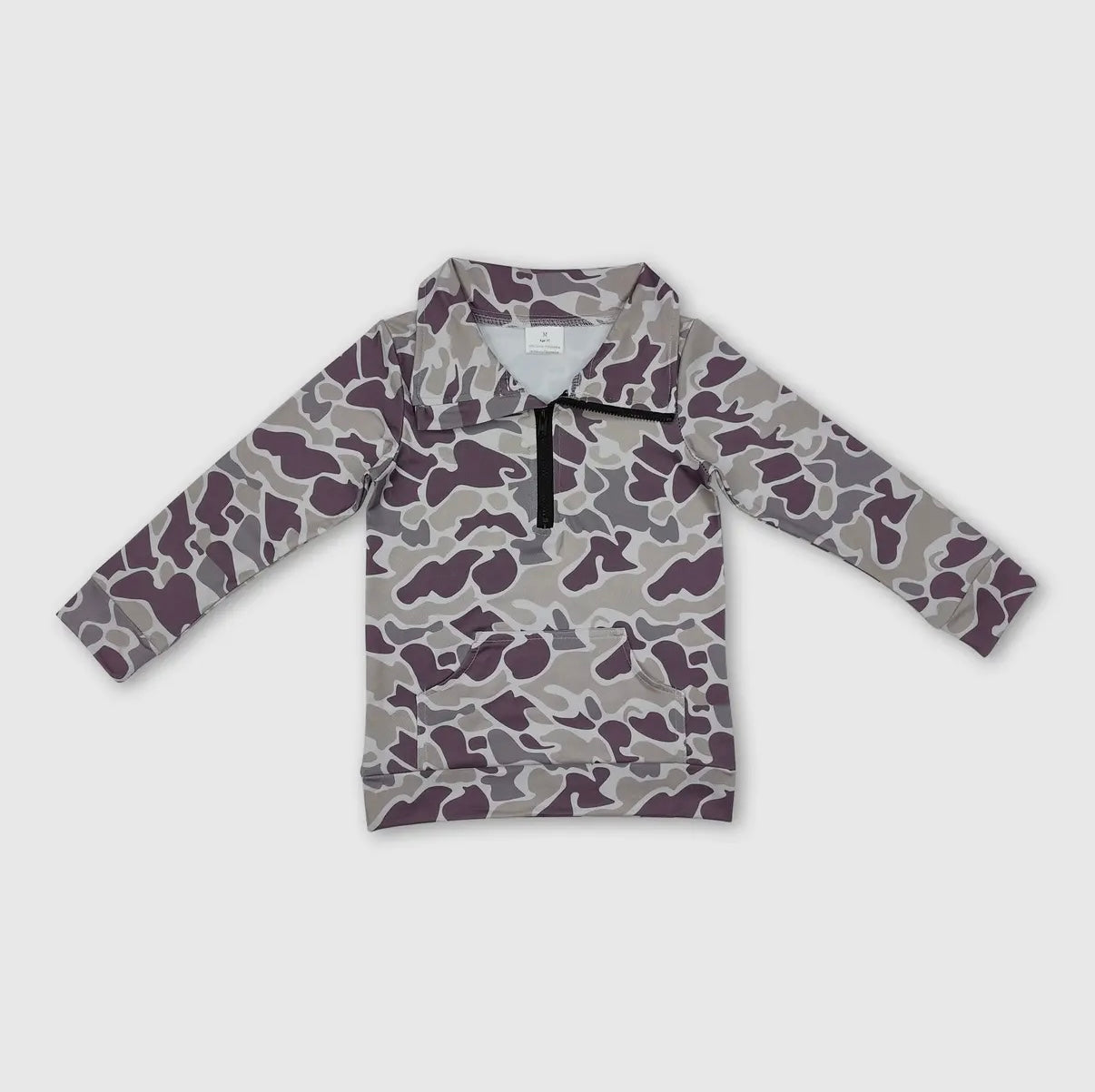 Grey Camo pullover