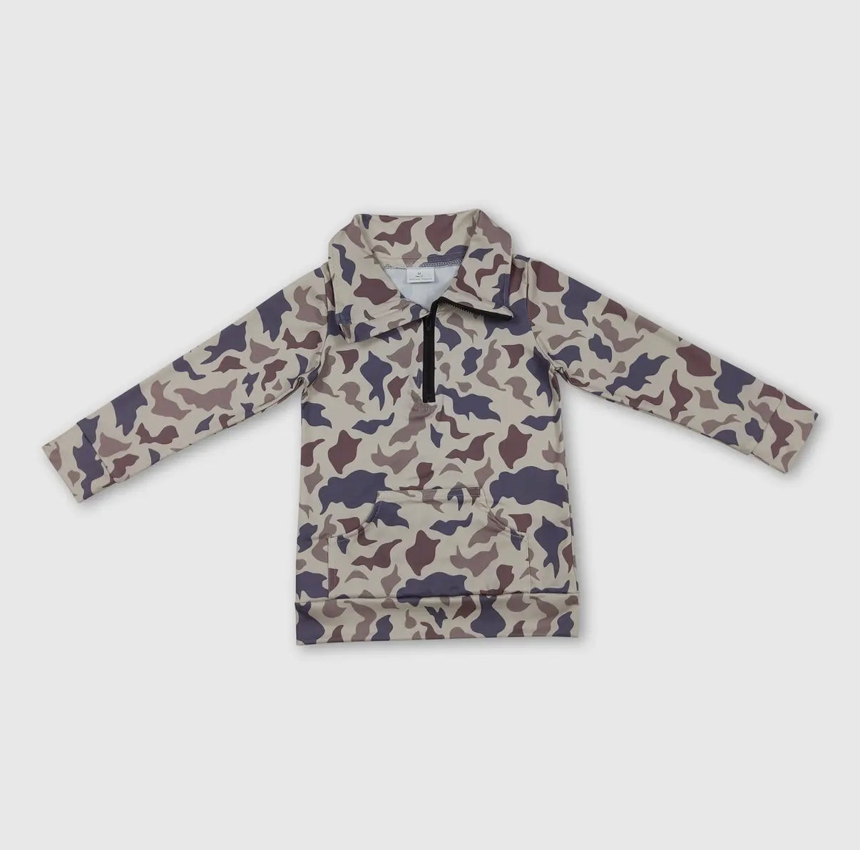 Soft Brown Camo pullover