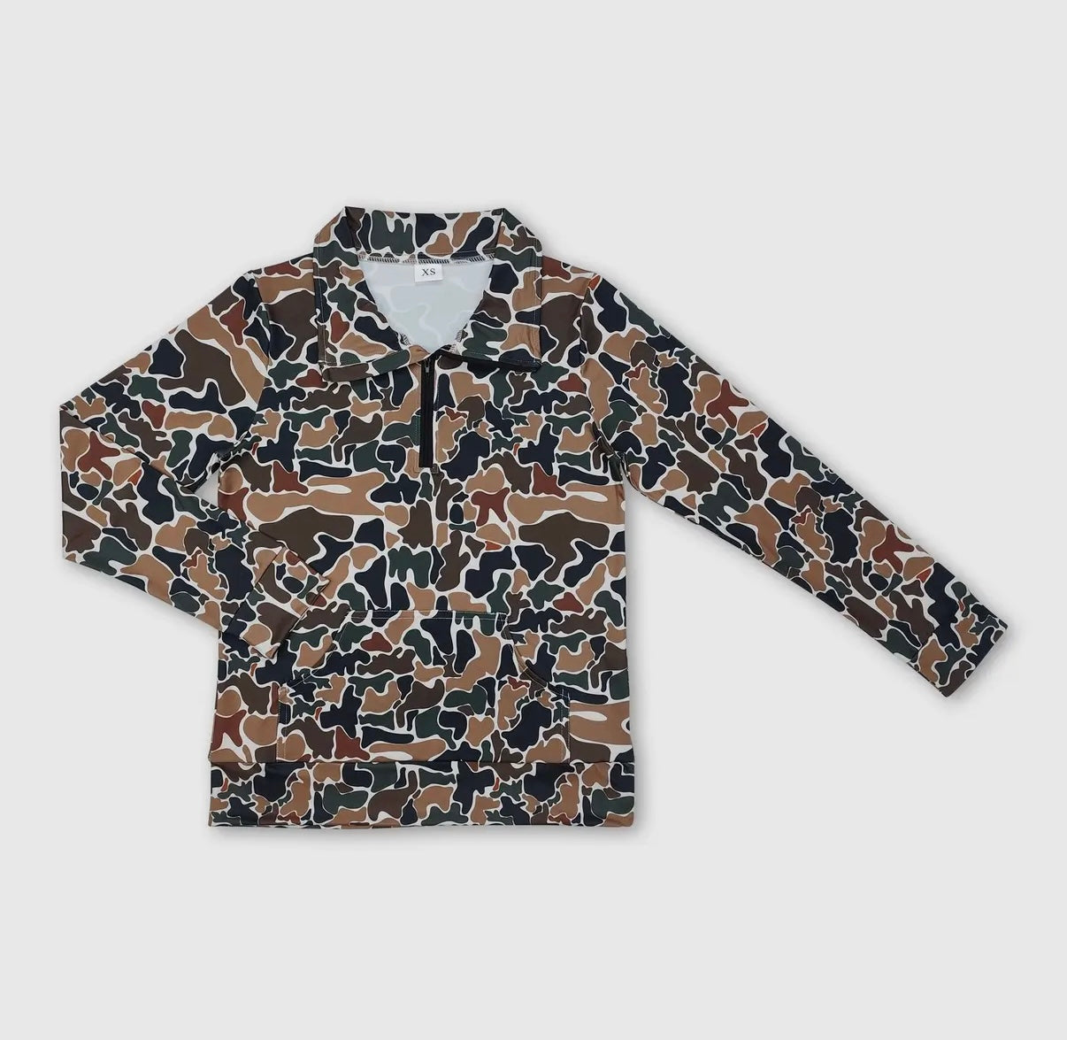 Adult Camo Pullover